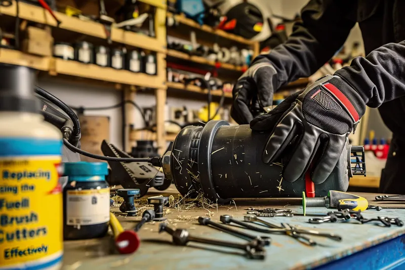 Aprende a Reemplazar el Tanque de Combustible en Desbrozadoras