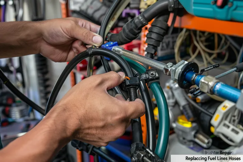 Reparacion de Desbrozadoras Sustitucion de Tubos y Mangueras de Combustible